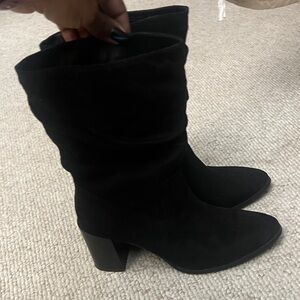 Market & Spruce Black Ankle Booties